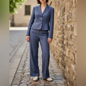 Kasper Classic Navy Pantsuit